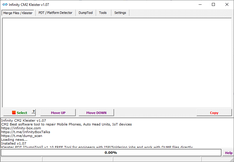 Infinity cm2 kleister tool v1. 07 latest version free download 2 1 1