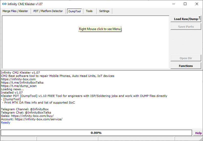 Infinity cm2 kleister tool v1. 07 latest version free download 4 3