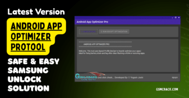 Android app optimizer protool