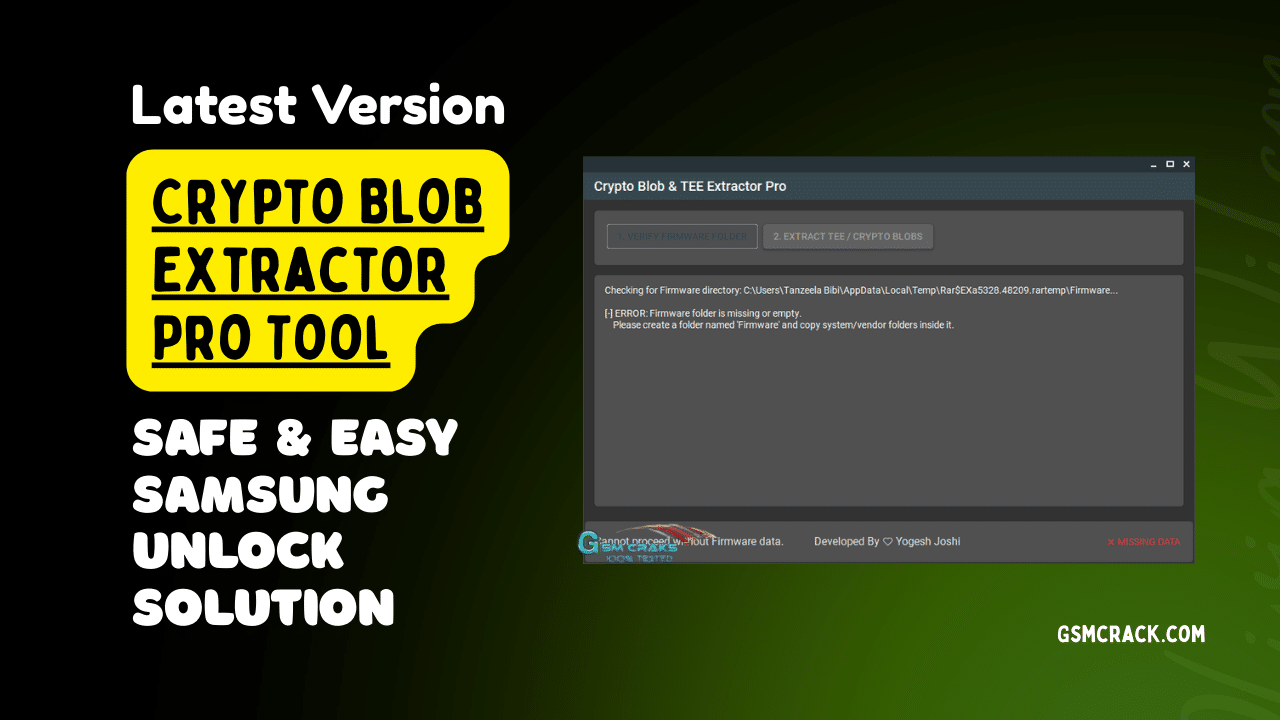 Crypto blob extractor pro tool