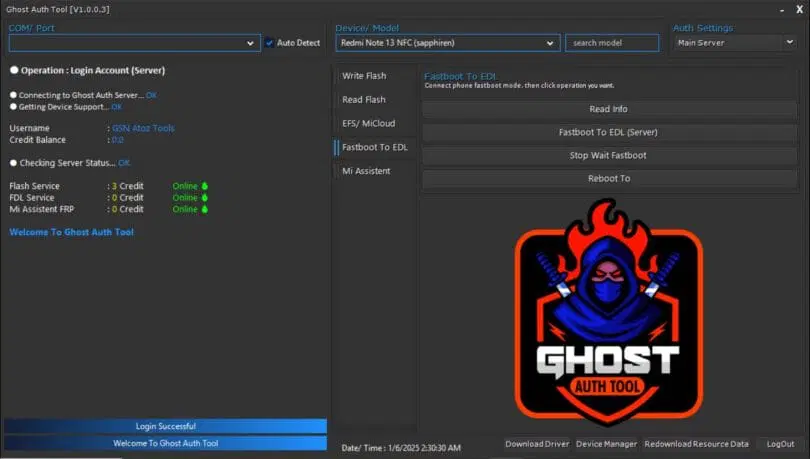 Ghost auth tool v1. 0. 0 latest version free download 5 Fast boot