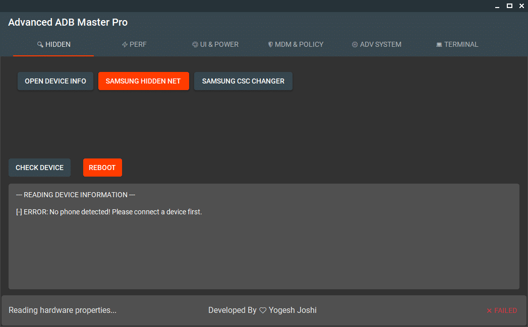 Adb platform tools interface showing android debugging commands and device connection