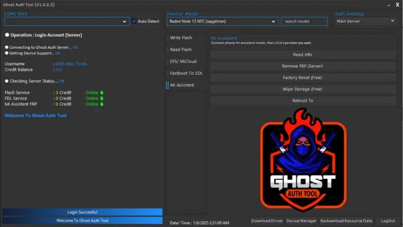 Ghost auth tool v1. 0. 0 latest version free download 6 Mi 1