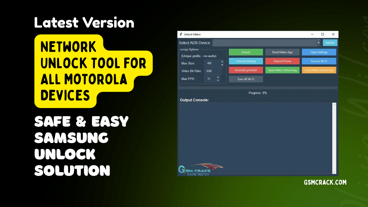 Network unlock tool for all motorola devices
