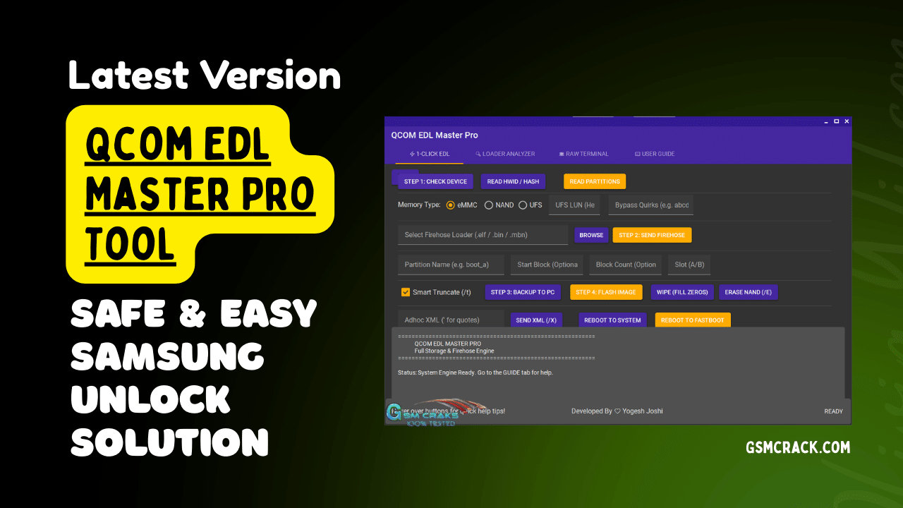 Qcom edl master pro tool