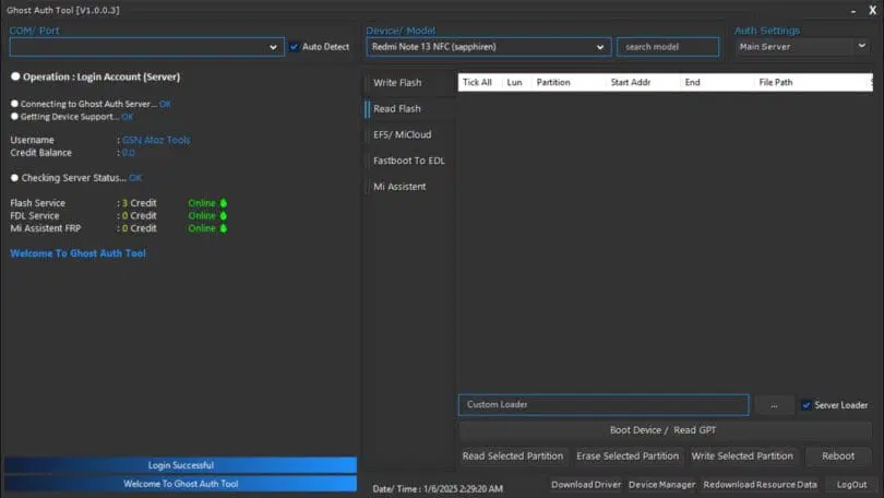 Ghost auth tool v1. 0. 0 latest version free download 3 Read flash