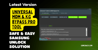 Universal mdm kg bypass pro tool