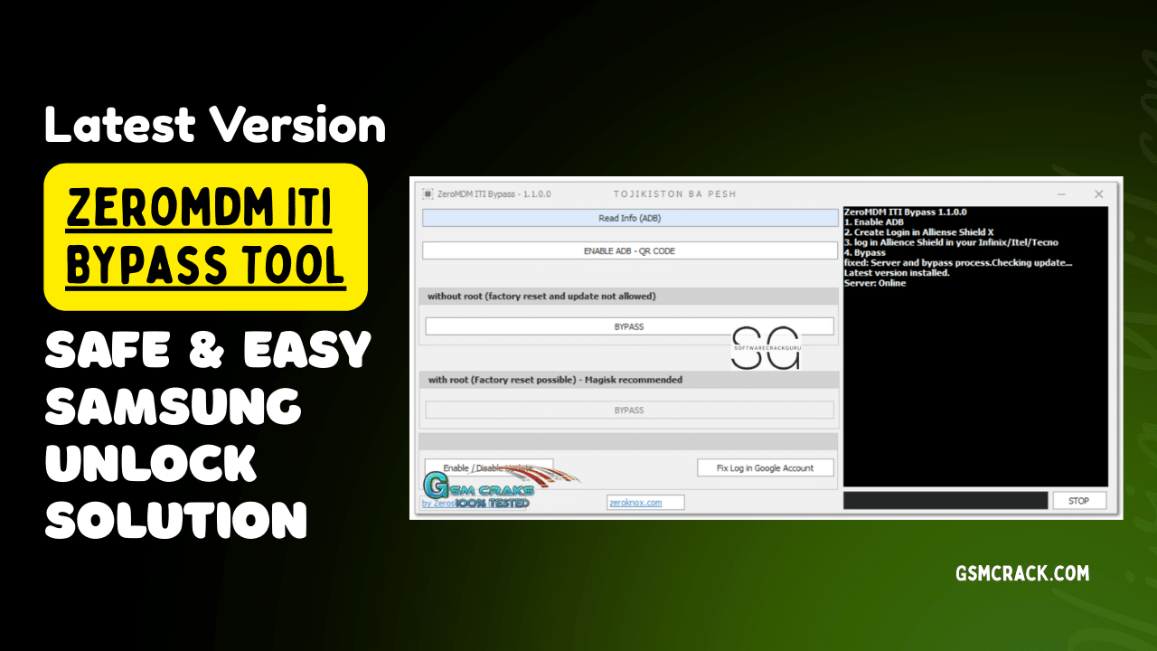 Zero ramdisk v5. 0 interface or tool screenshot