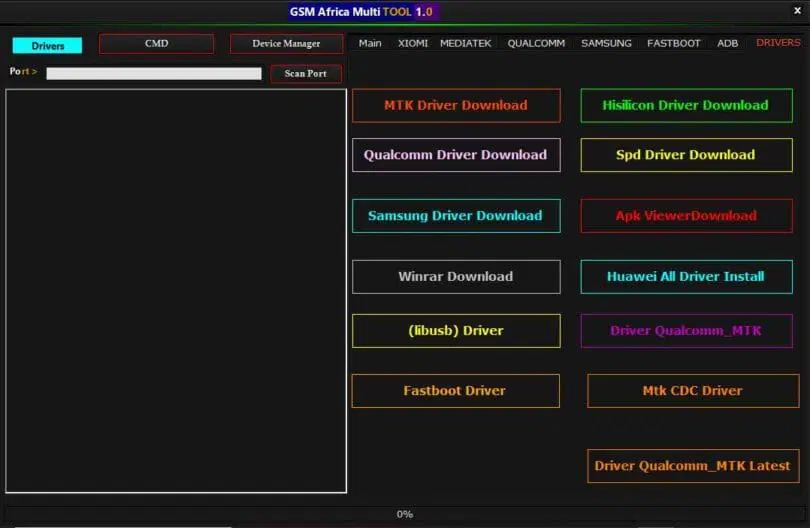 Gsm africa multi tool v1. 0 latest version free download 9 Driversz