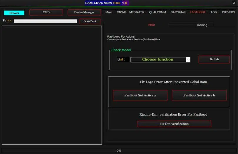 Gsm africa multi tool v1. 0 latest version free download 7 Fastboot