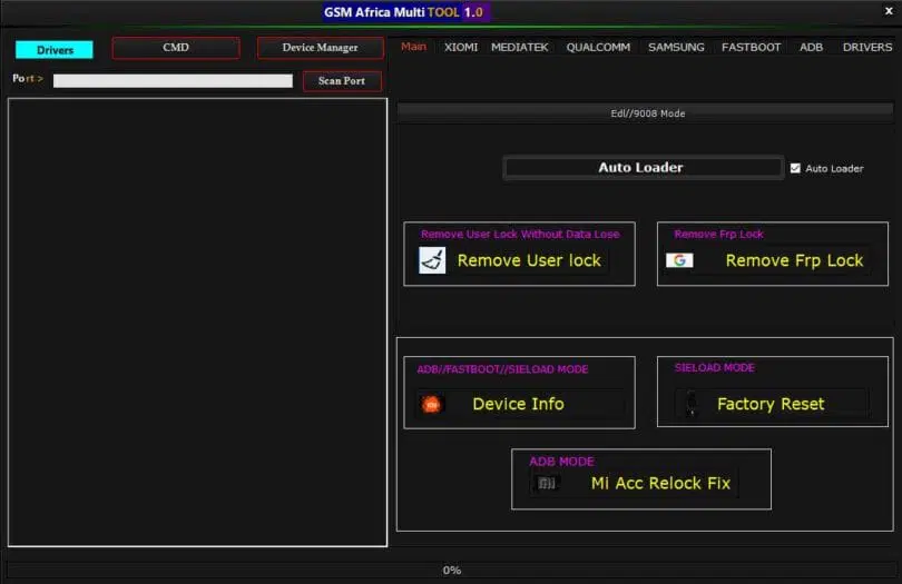 Gsm africa multi tool v1. 0 latest version free download 2 Main