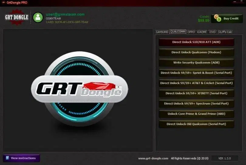 Grt dongle pro tool v1. 3. 0 latest version free download 3 Qualcom