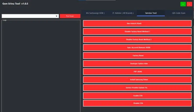 Gsm srinu tool v1. 0. 5 latest v ersion free download 4 Service tool