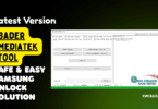 Bader mediatek tool 1