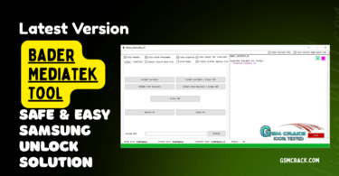 Bader mediatek tool 1