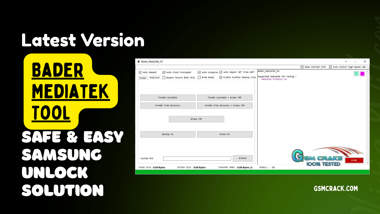 Bader mediatek tool 1