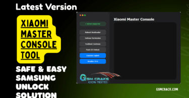 Xiaomi master console tool